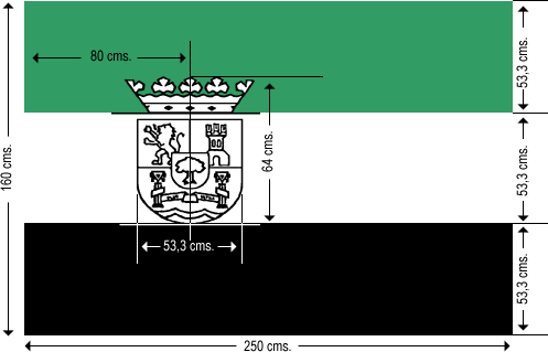 Bandera para uso exterior